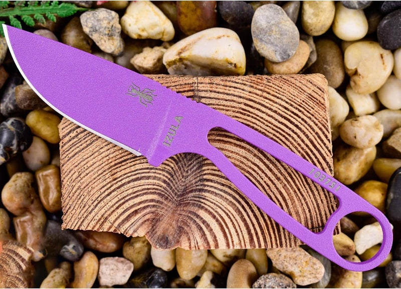 ESEE Izula Fixed Blade Knife w/Molded Polymer Sheath and Clip Plate - Image 3